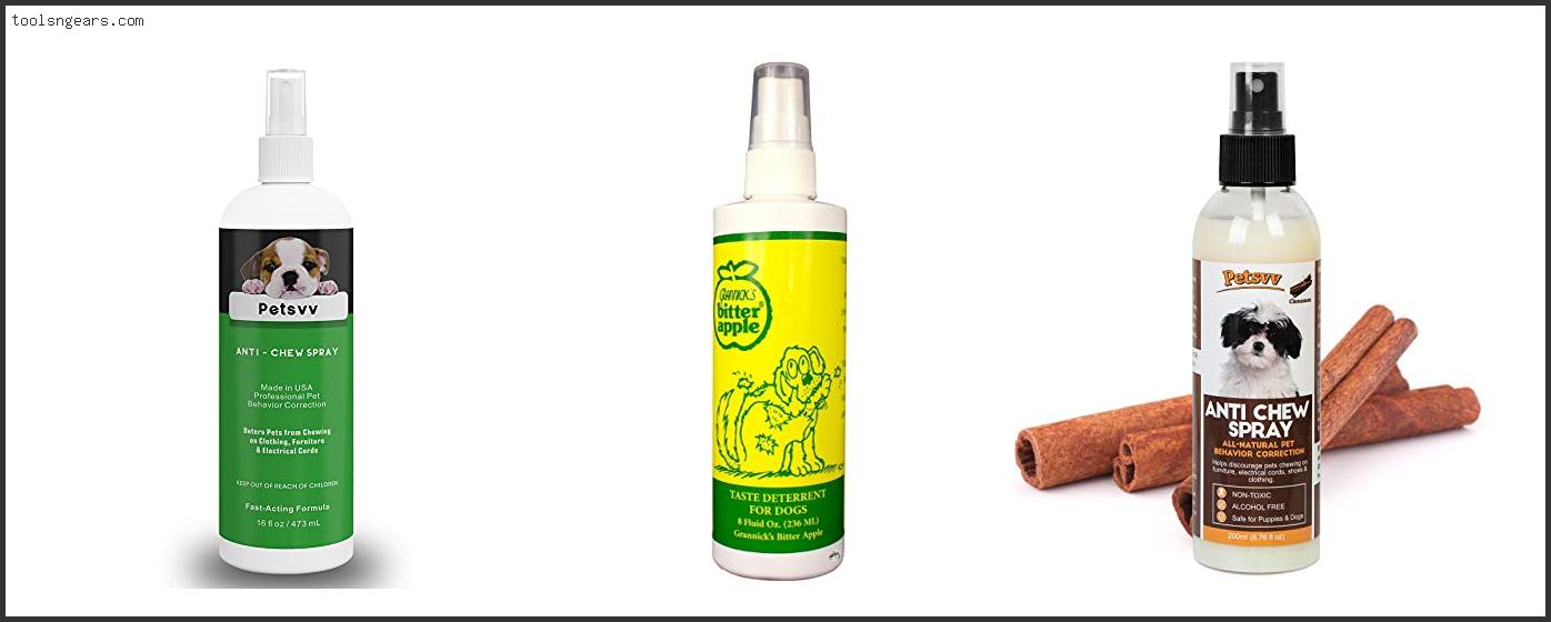 Best Anti Dog Chew Spray
