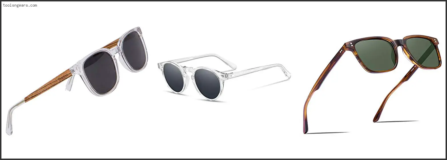 7 Best Clear Acetate Sunglasses [2022]