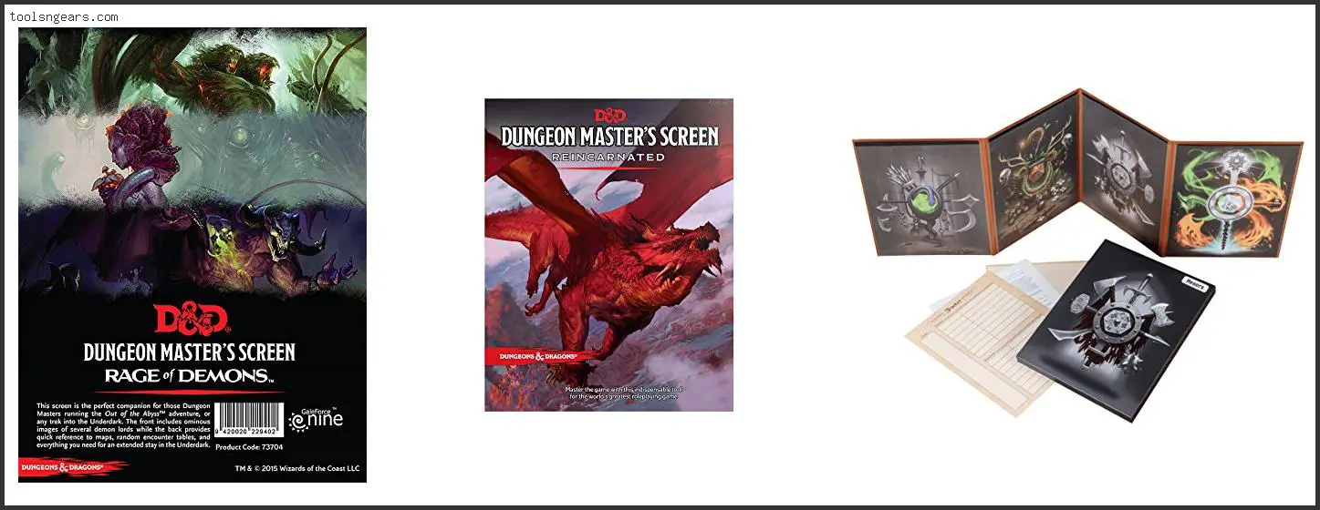 7 Best 5e Dm Screen [2022]