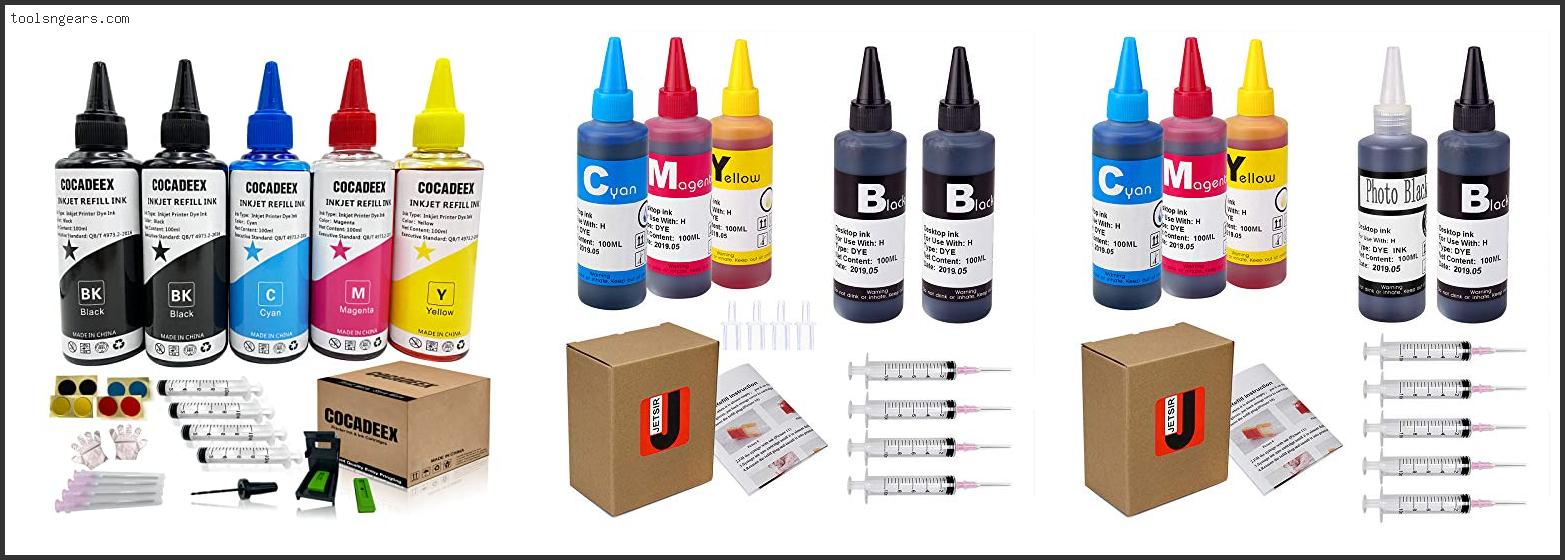 Best Ink Refill Kits For Hp Printers
