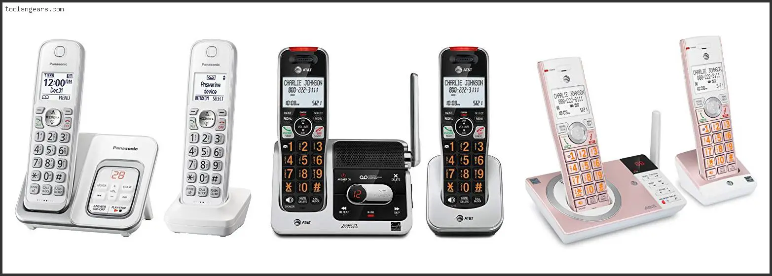 Best Cordless Phone Without Answering Machine
