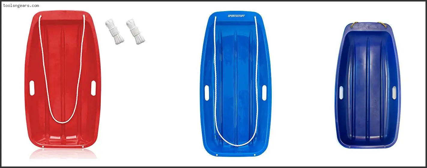 Best Snow Sleds For Toddlers