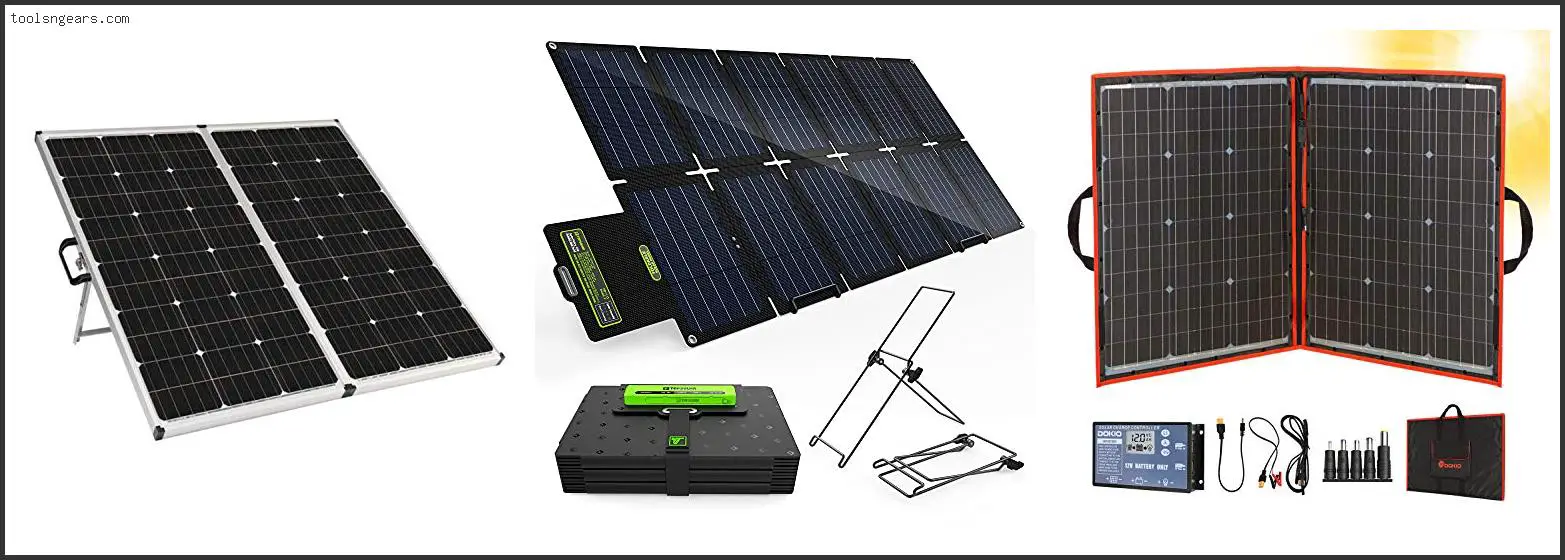 Best Portable Solar Panels For Rv Battery Charging