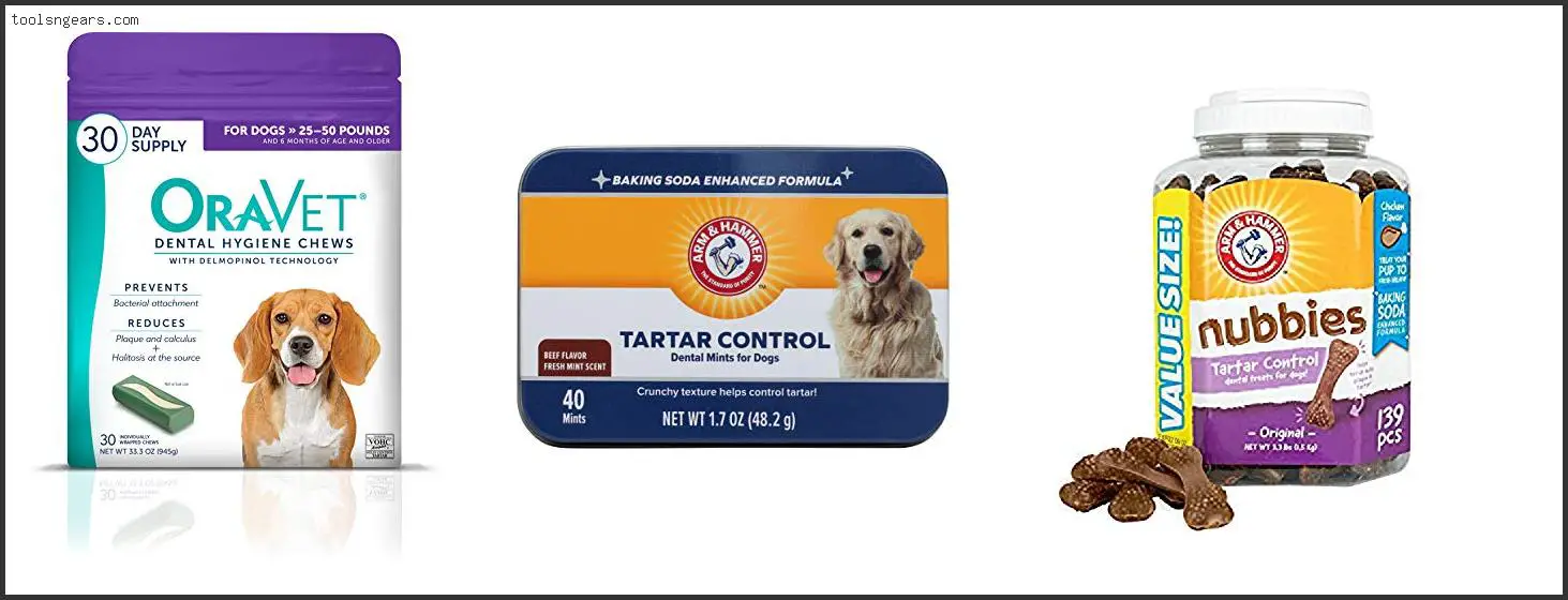 Best Dog Treats For Tartar Control