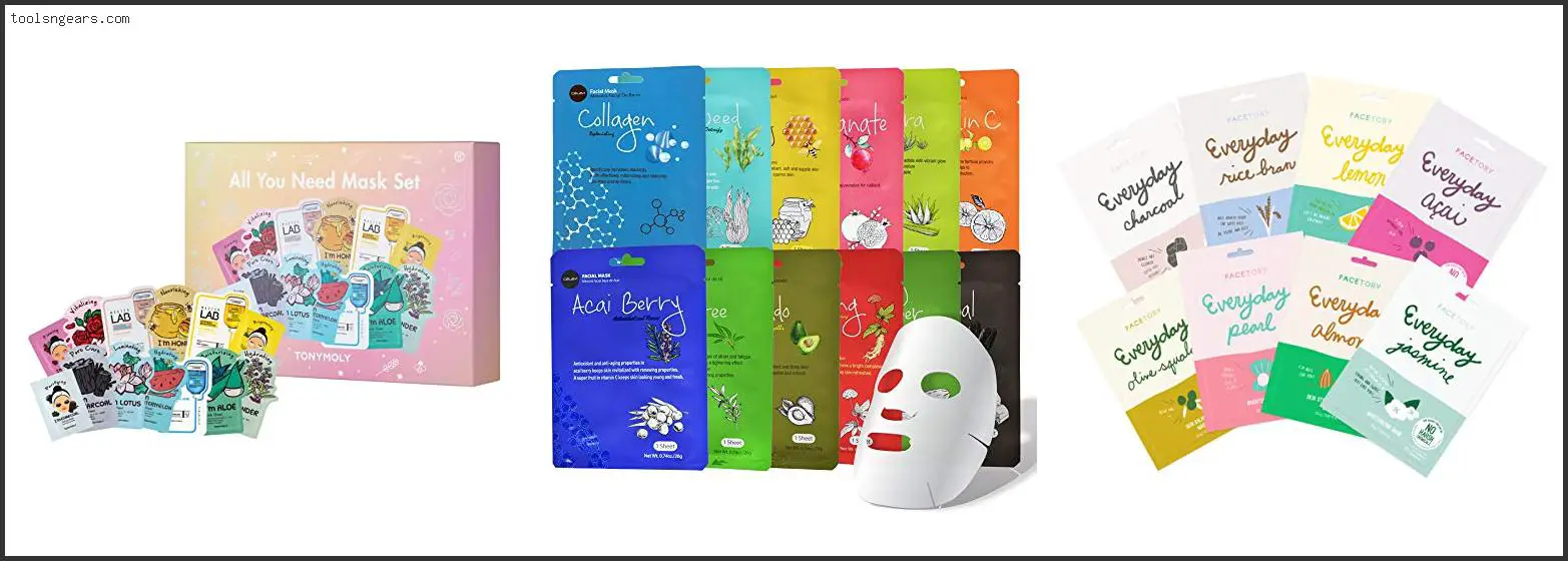 Best Sheet Mask Sets