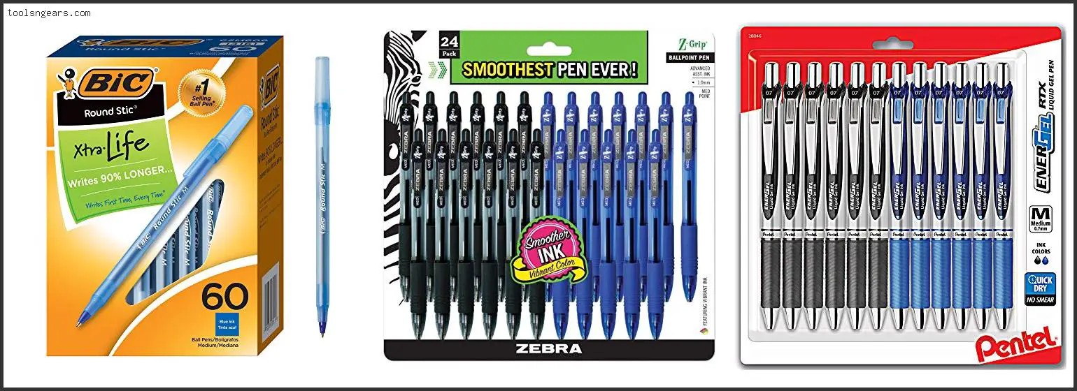 Best Blue Pens For Writing