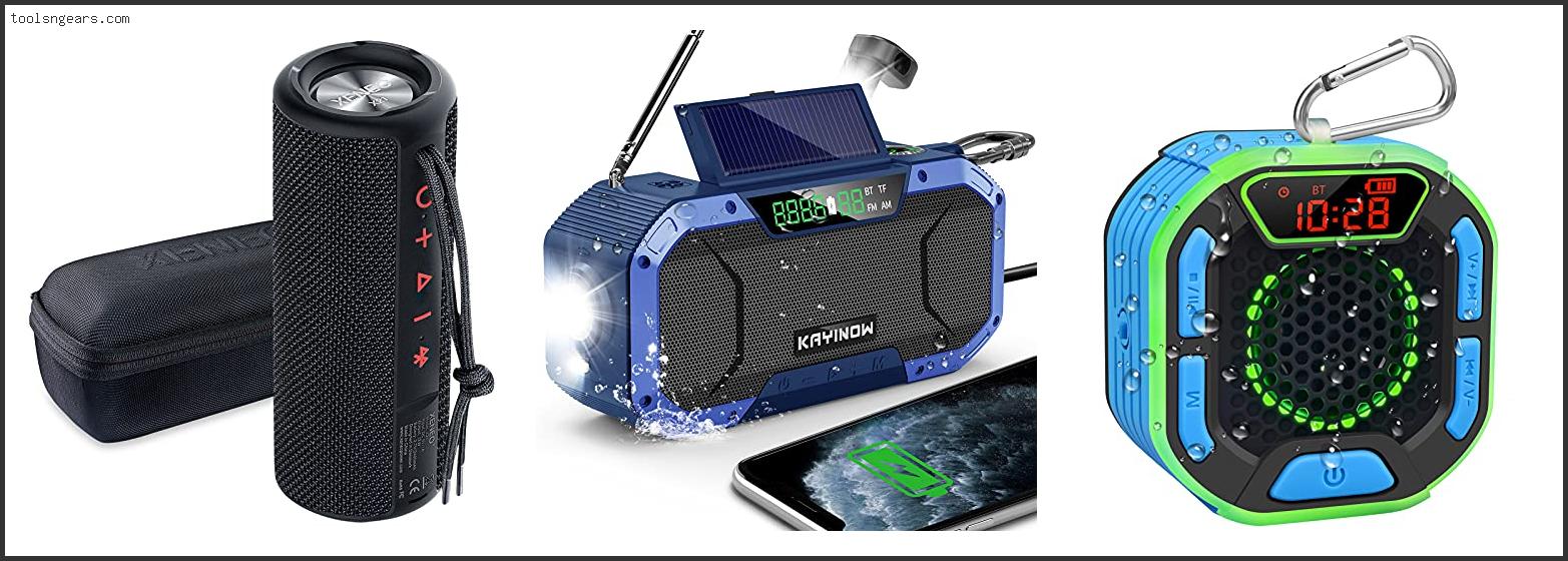 Best Waterproof Bluetooth Radio