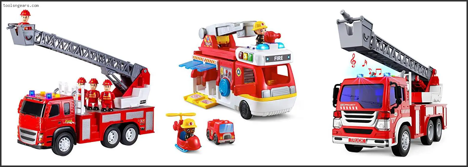 Best Fire Truck Toy For 2 Year Old