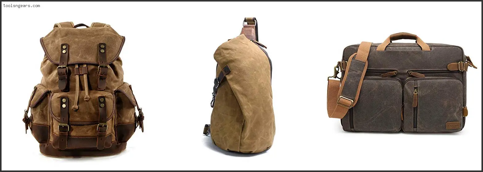 7 Best Waxed Canvas Backpack [2022]