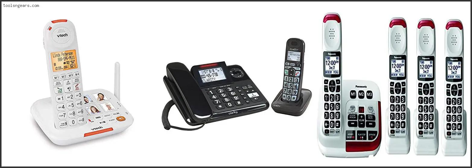 Best Cordless Home Phone For Hearing Impaired