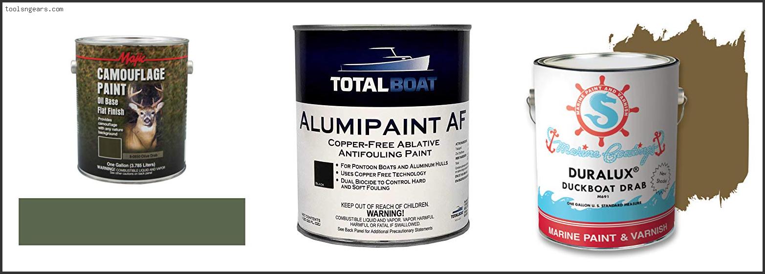 Best Camo Paint For Aluminum Boat