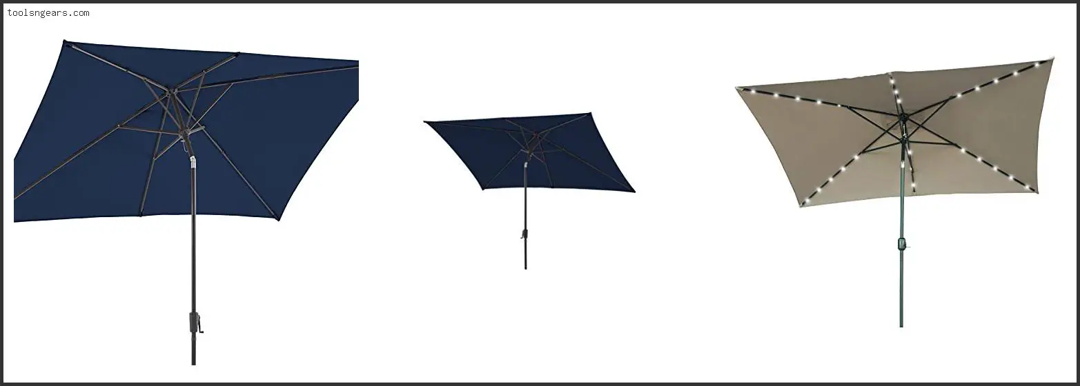 Best Rectangular Patio Umbrella