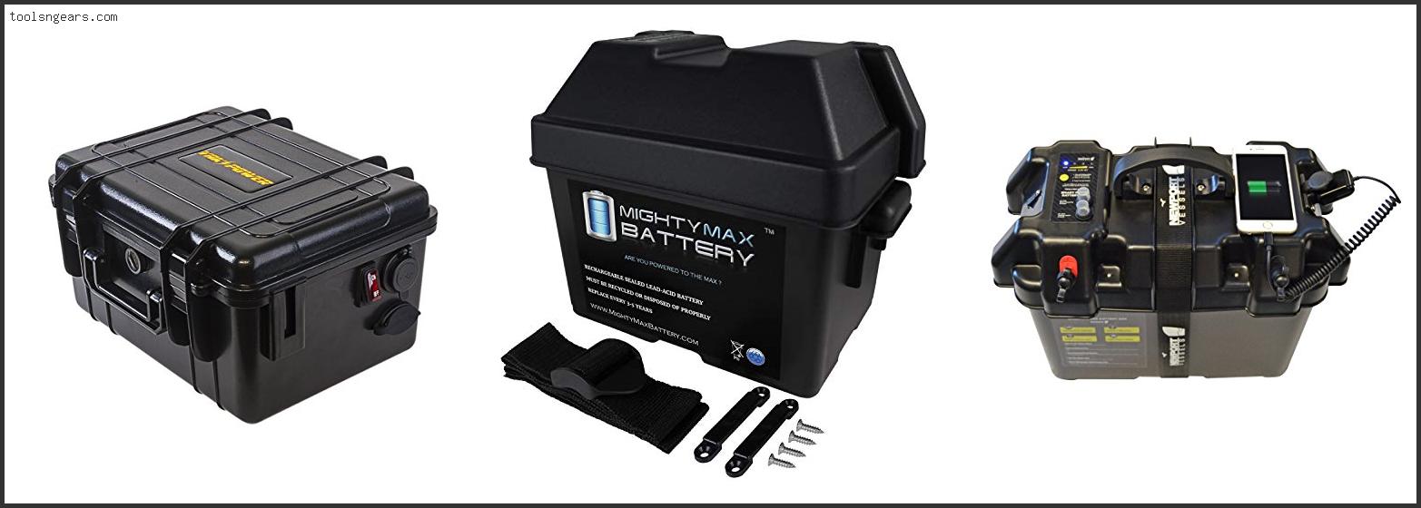 Best Battery Box For Kayak