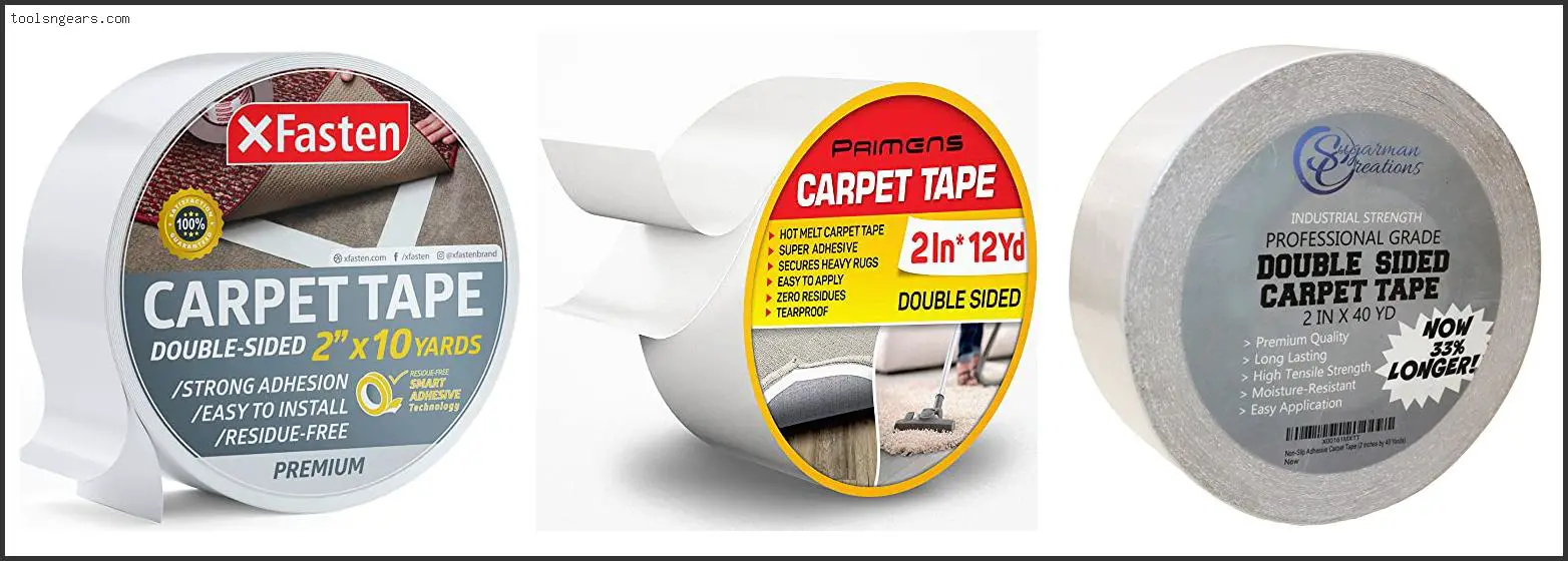 Best Double Sided Carpet Tape